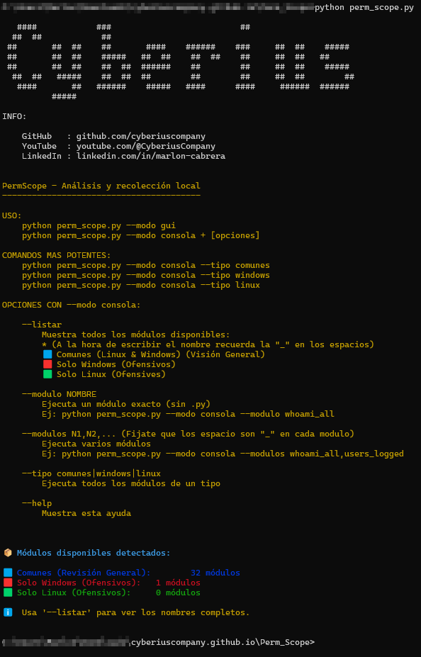 Perm_Scope CLI